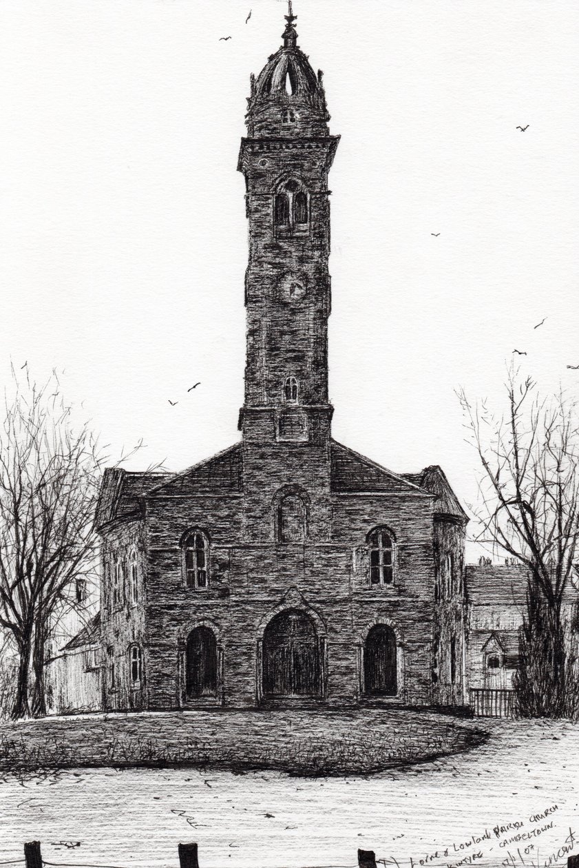 Lorne & Lowland Pfarrkirche, 2007 von Vincent Alexander Booth