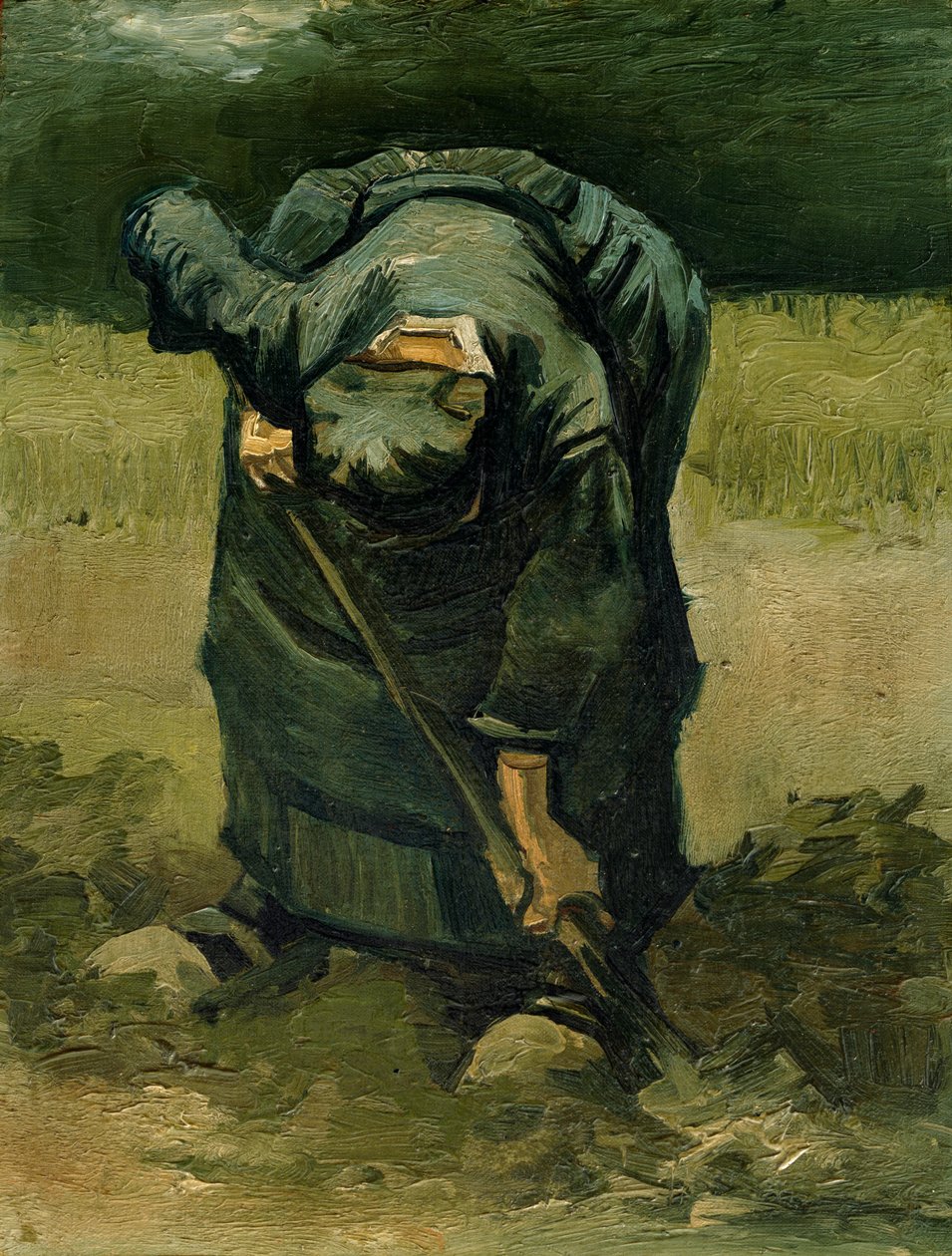 Bäuerin beim Graben, 1885 von Vincent van Gogh
