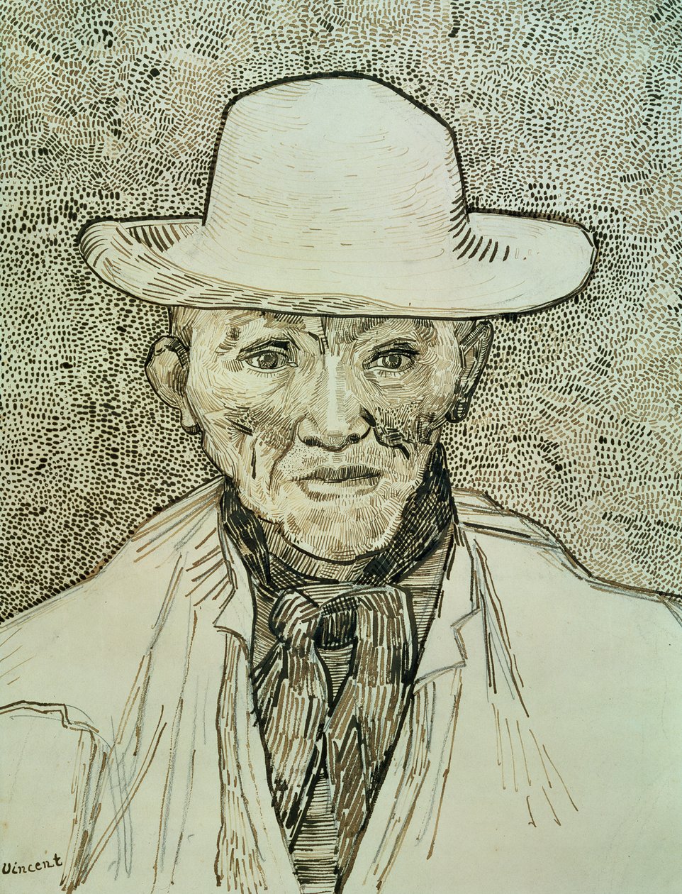 Bauer der Camargue, 1888 von Vincent van Gogh