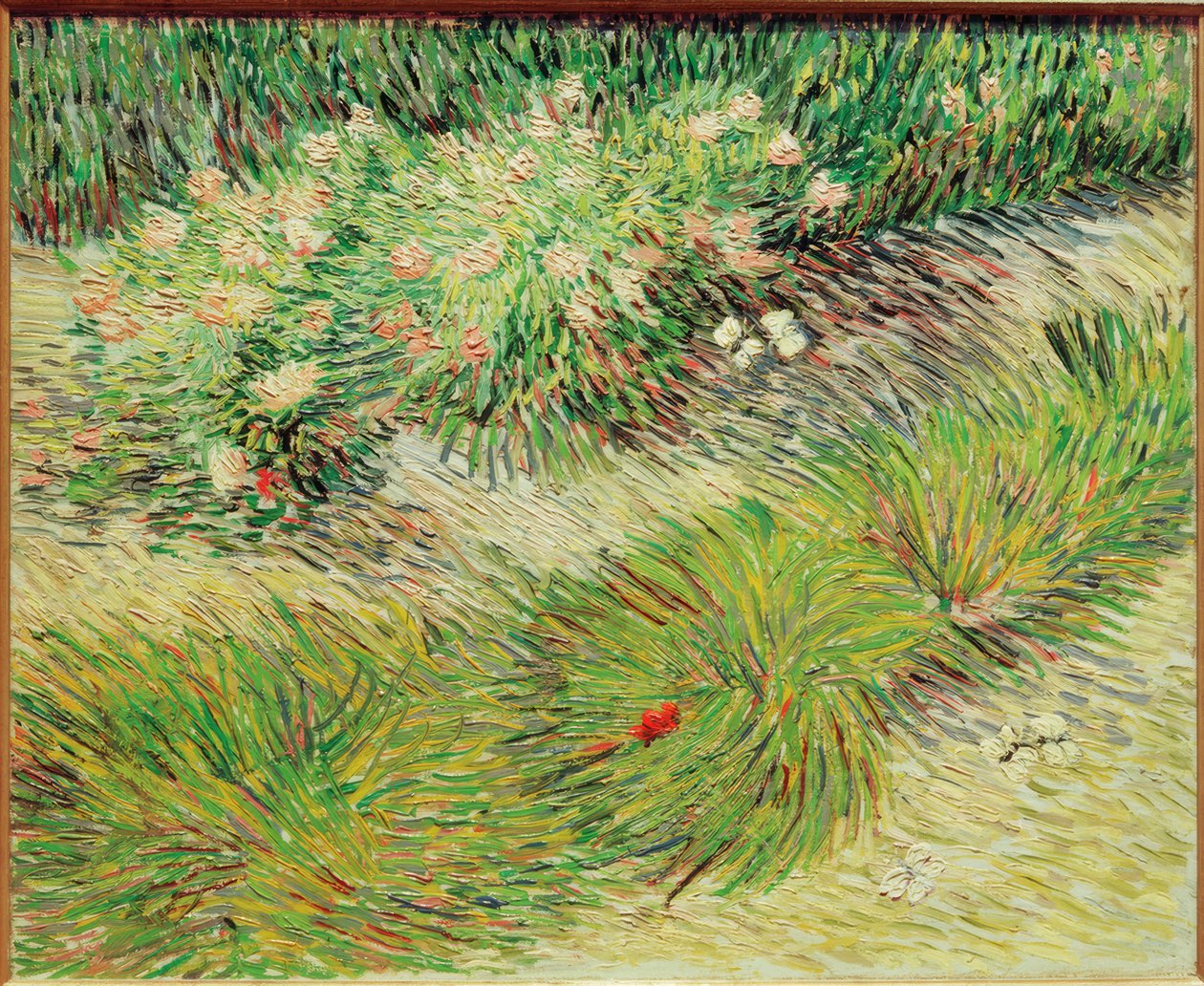 Schmetterlinge und Blumen von Vincent van Gogh