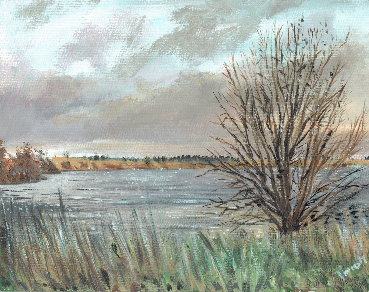 Fannyside Loch von Vincent Alexander Booth