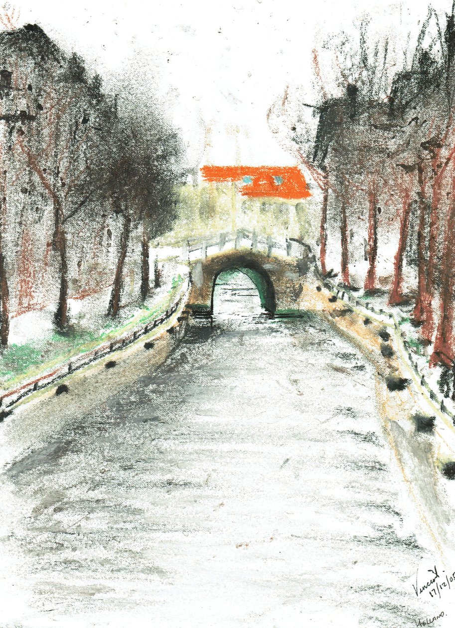 Holland, Kanalansicht, 2005 von Vincent Alexander Booth
