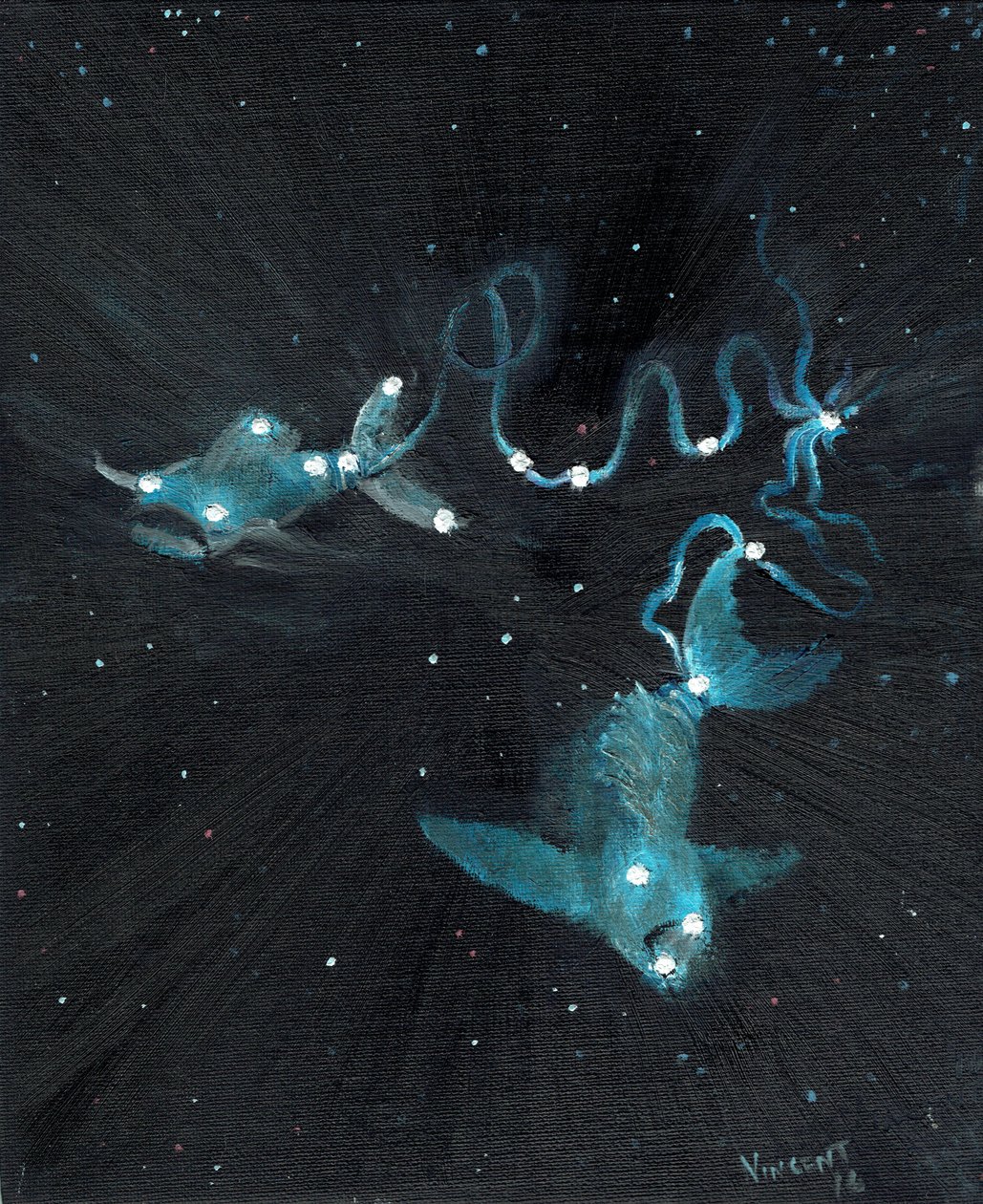 Sternzeichen Fische, 2016 von Vincent Alexander Booth
