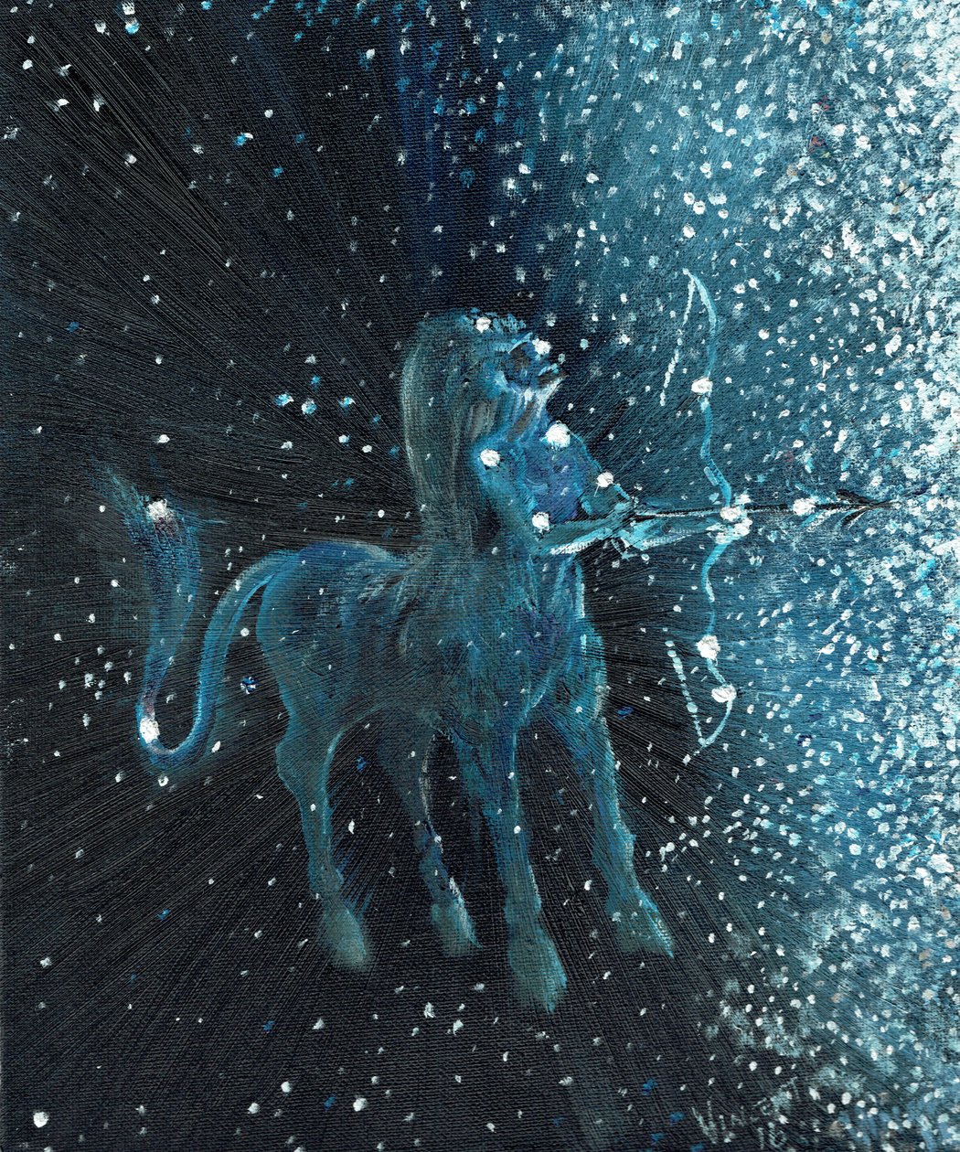 Sternzeichen Schütze, 2016 von Vincent Alexander Booth
