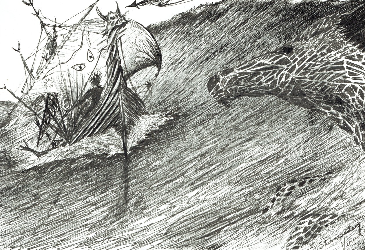 Sturmerschaffer Atlantik, 2012 von Vincent Alexander Booth