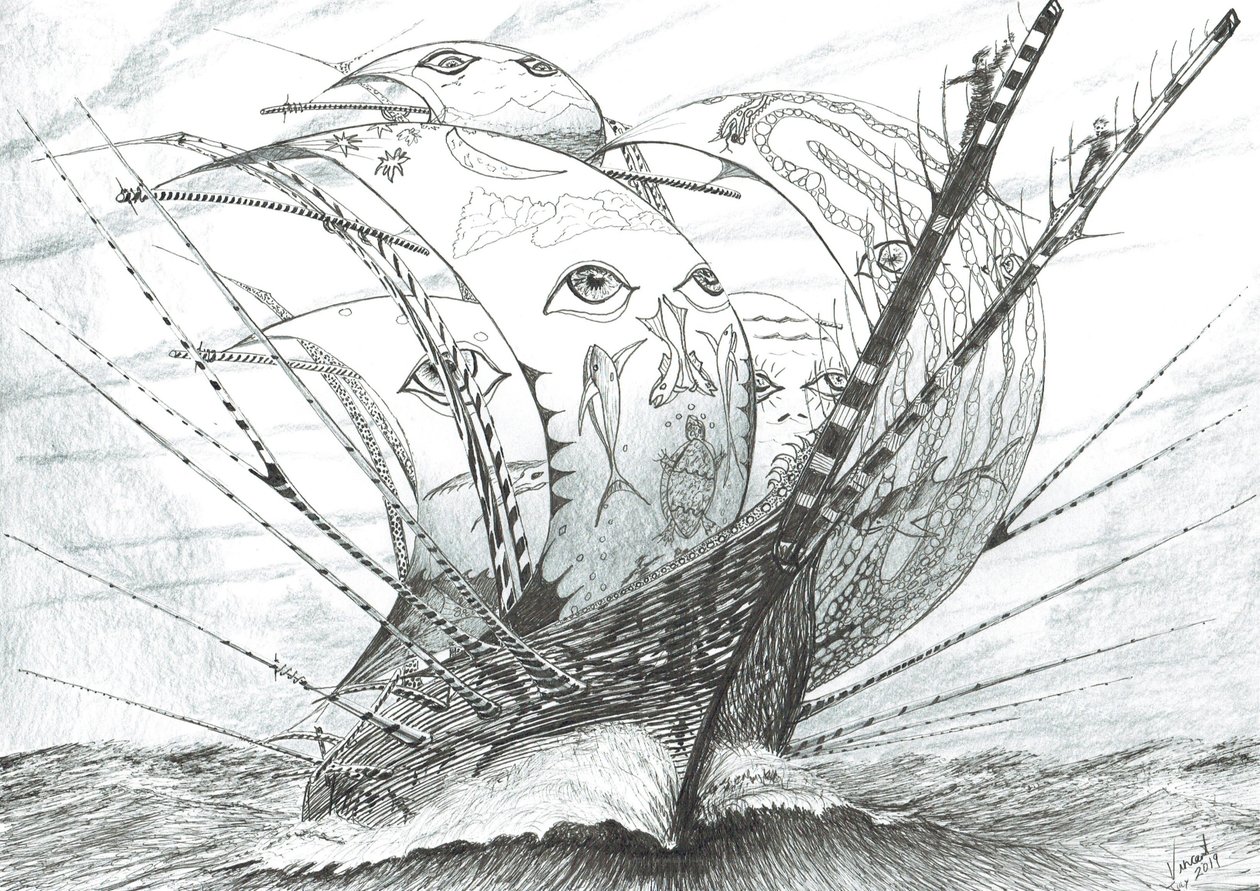 Sturmerschaffer Beringmeer, 2019 von Vincent Alexander Booth