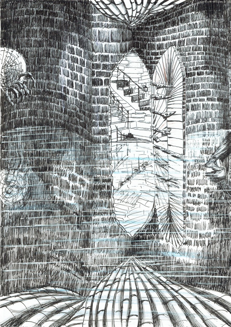 Seite 23, Das Schloss im Wald von Findhorn, 2006 von Vincent Alexander Booth