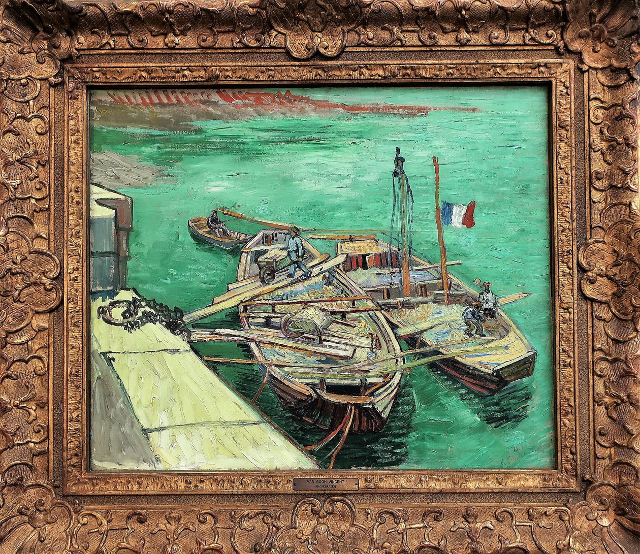 Rhonebarken 1888 von Vincent van Gogh