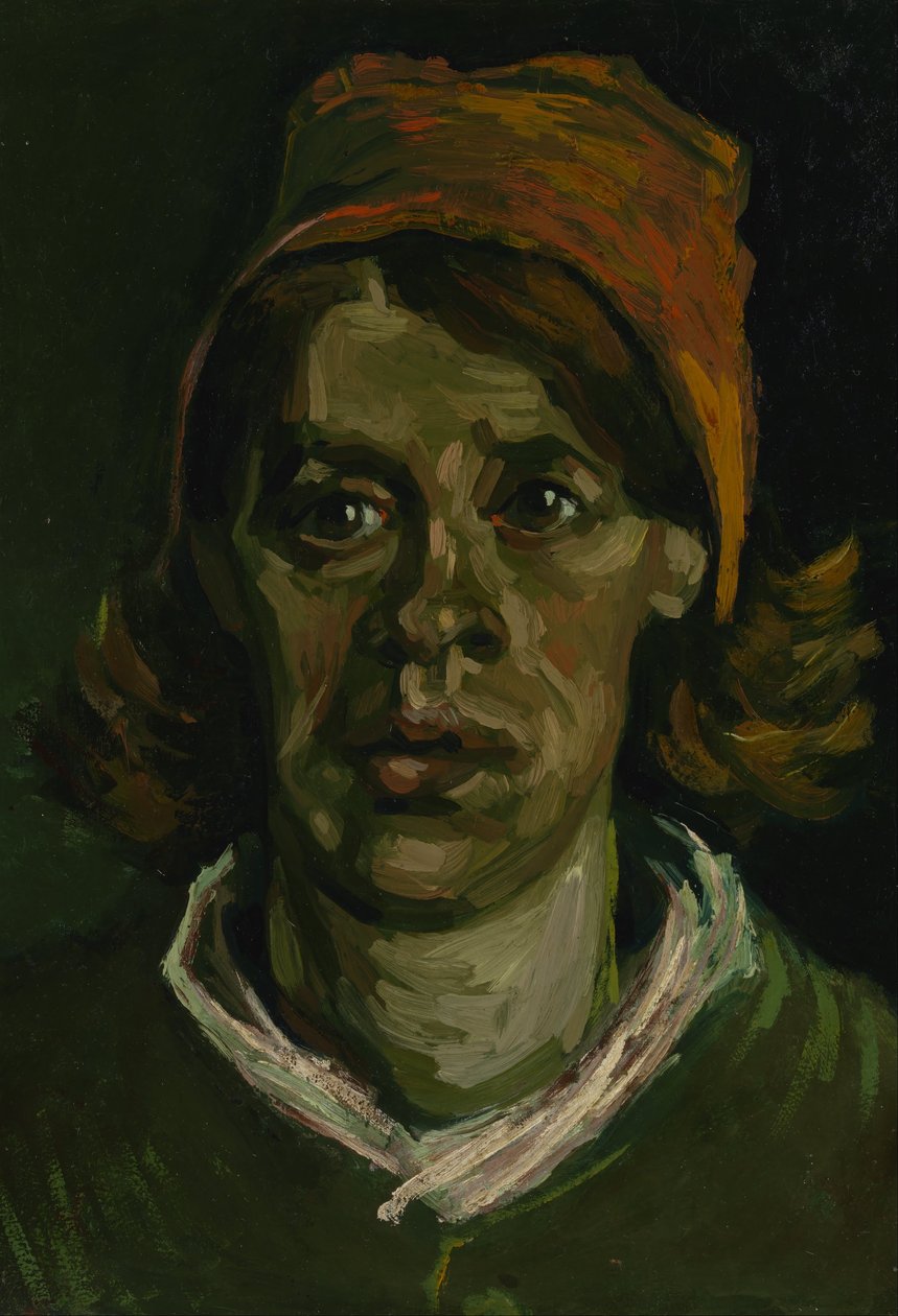 Kopf einer Frau von Vincent van Gogh