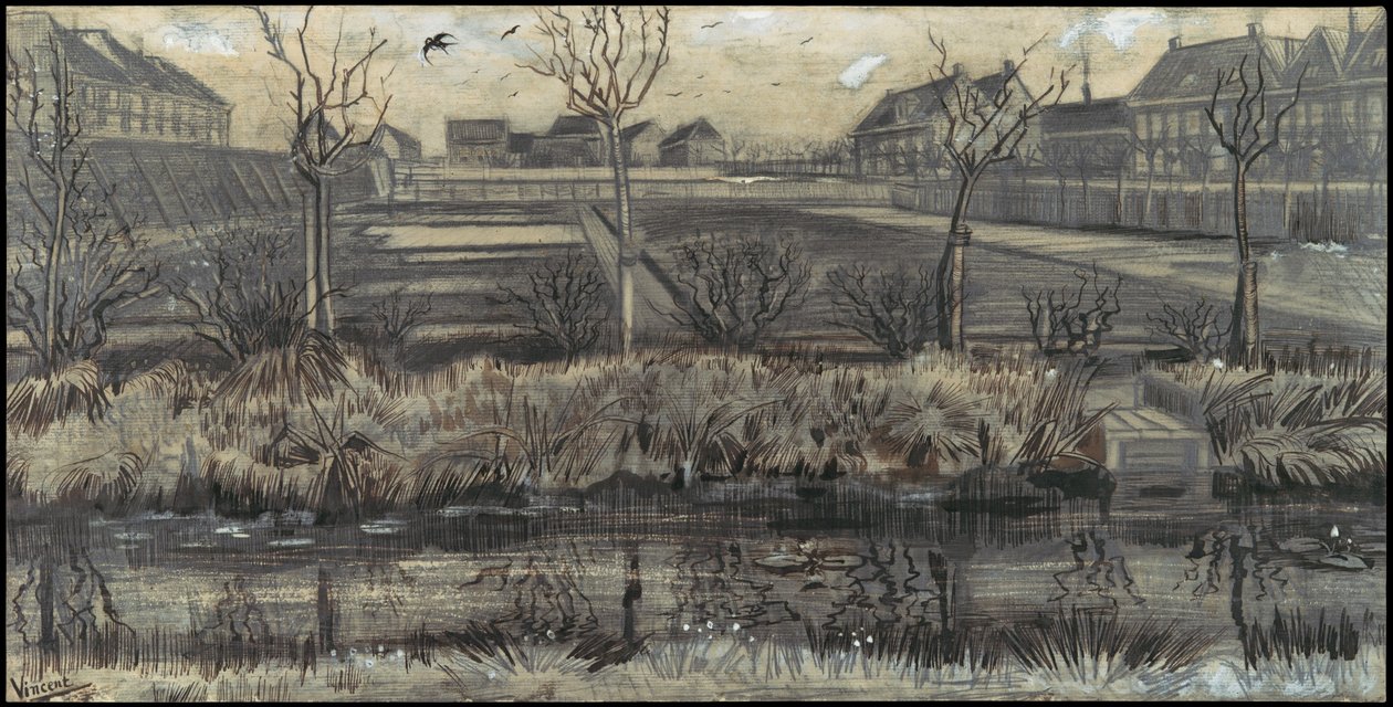Baumschule am Schenkweg von Vincent van Gogh