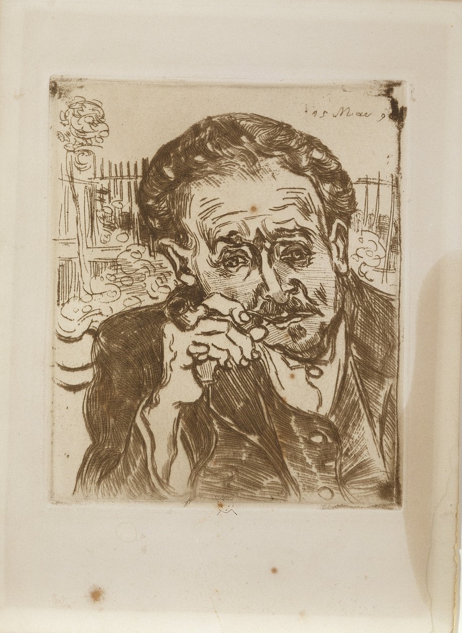 Porträt von Doktor Gachet von Vincent van Gogh