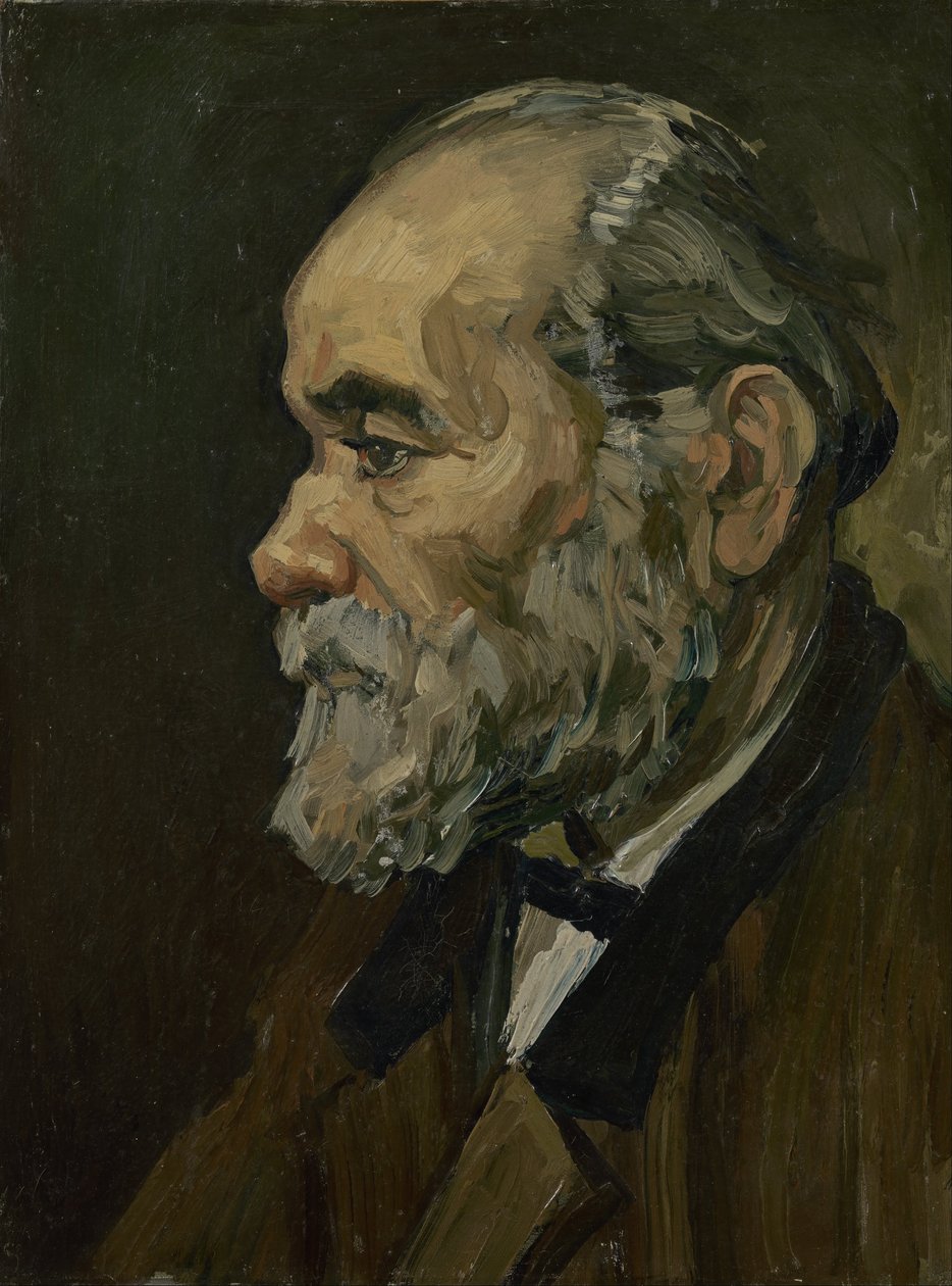 Porträt eines alten Mannes von Vincent van Gogh