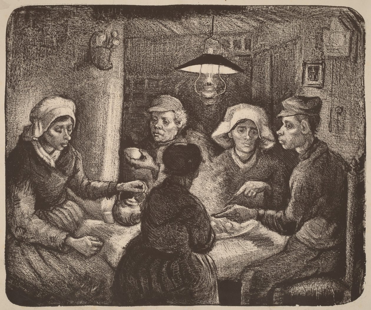 Kartoffelesser von Vincent van Gogh