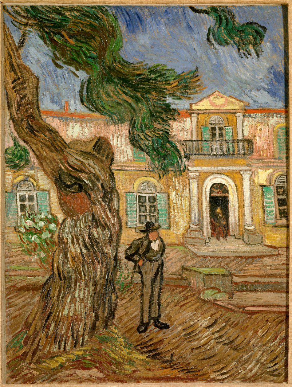 Krankenhaus Saint Paul in Saint Remy de Provence von Vincent van Gogh