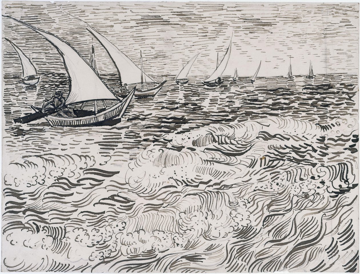 Brandung von Vincent van Gogh