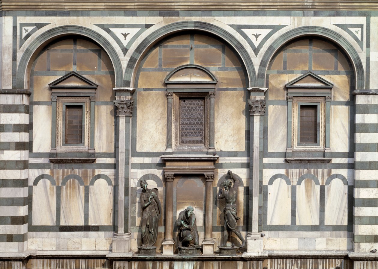 Johannes der Täufer, sein Henker und Salome (Detail) - Skulptur 1571 von Vincenzo Danti