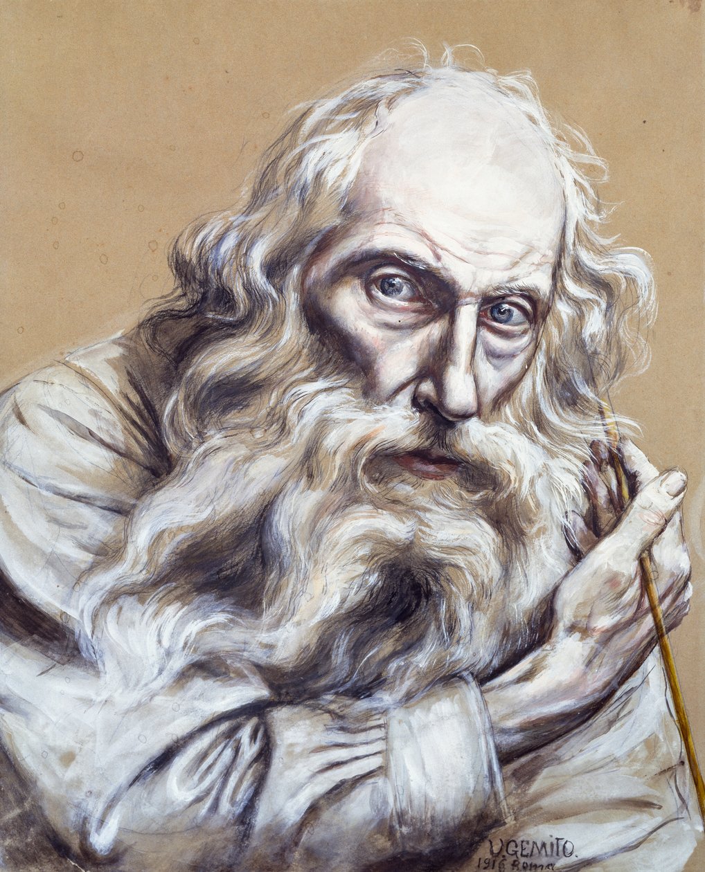 Selbstporträt von Vincenzo Gemito