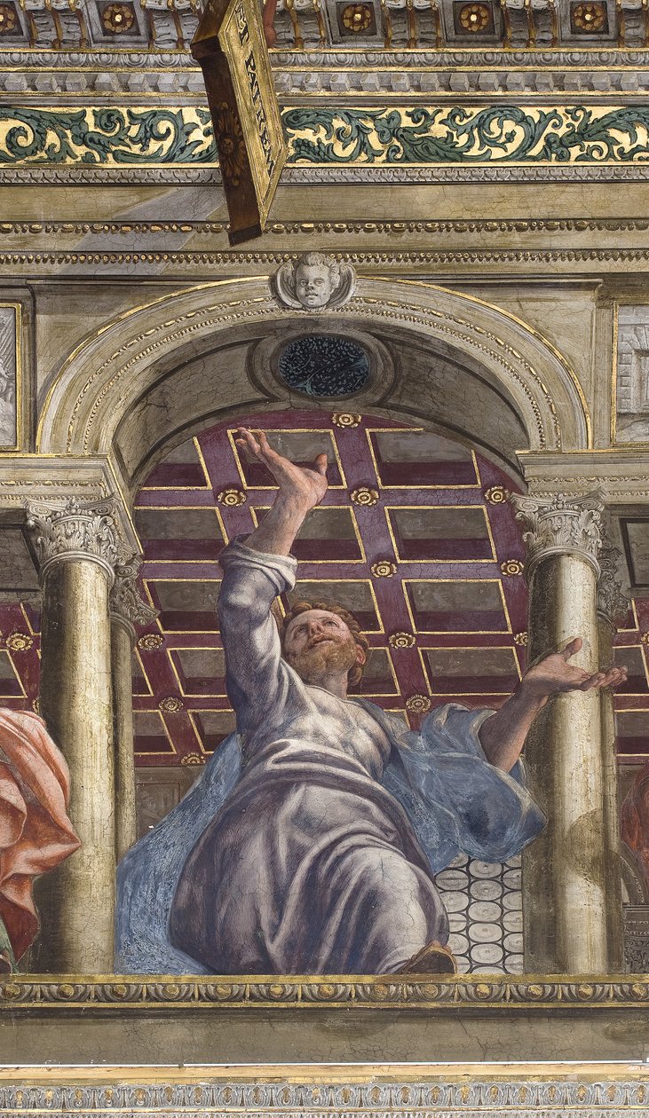 Heilige (Fresko) (Detail) von Vincenzo and Antonio  Campi