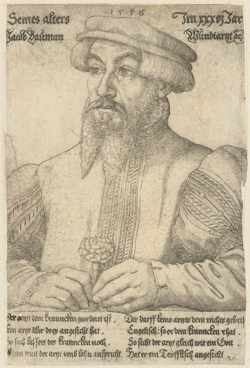 Porträt von Jakob Baumann von Virgil Solis