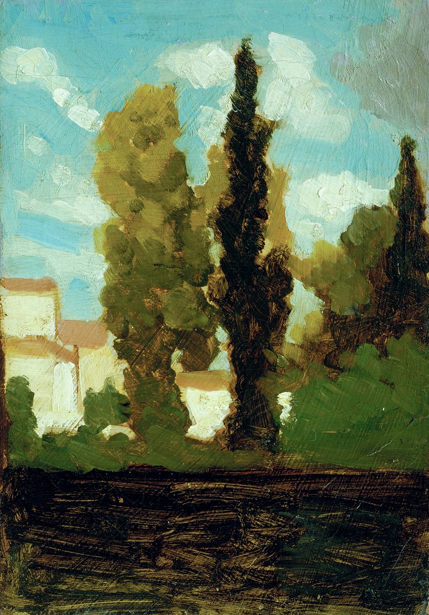 Studie eines Dorfes, ca. 1860 von Vito d