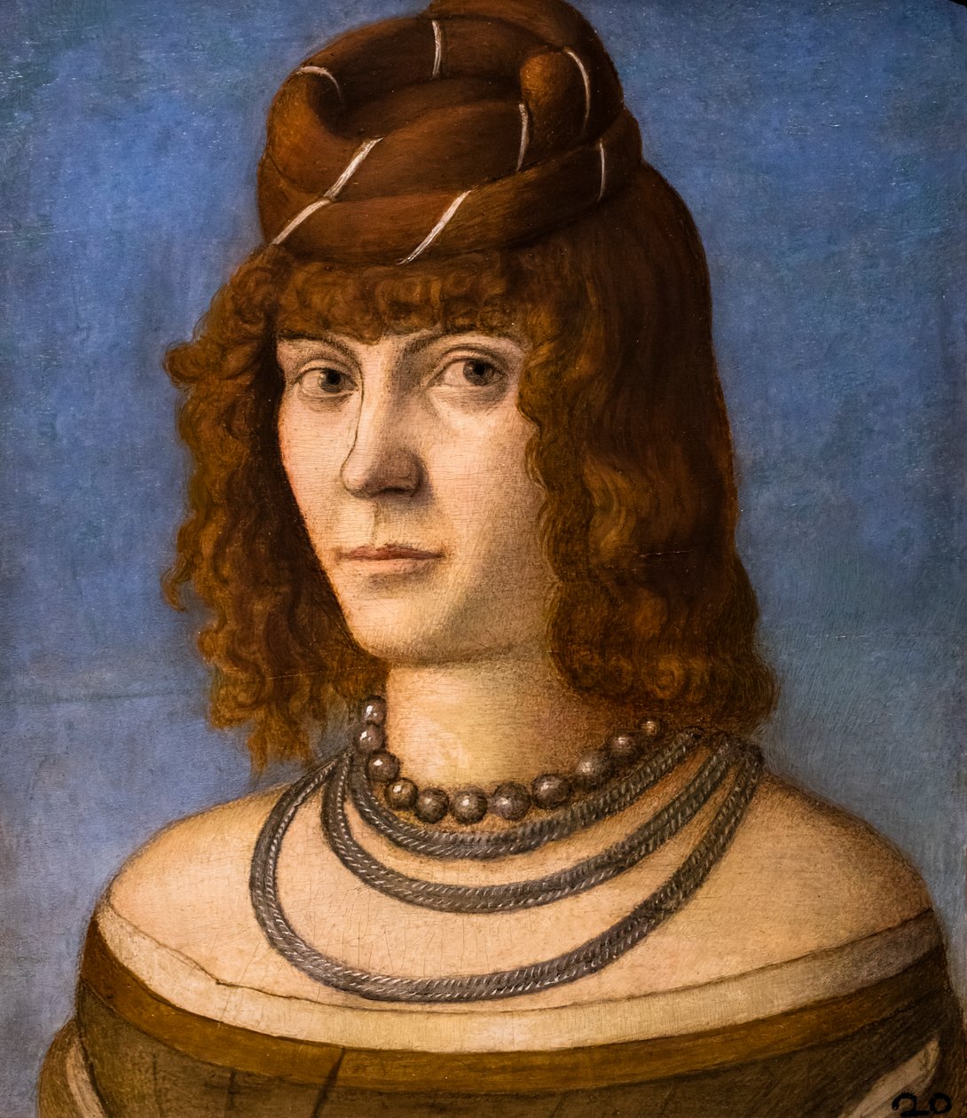 Porträt einer Frau, vor 1500 von Vittore Carpaccio