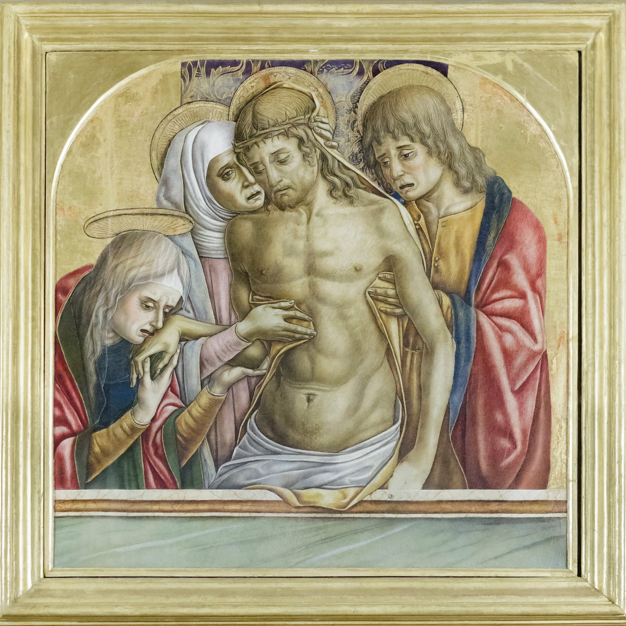 Pietà, Ricci-Familienkapelle von Vittore Crivelli