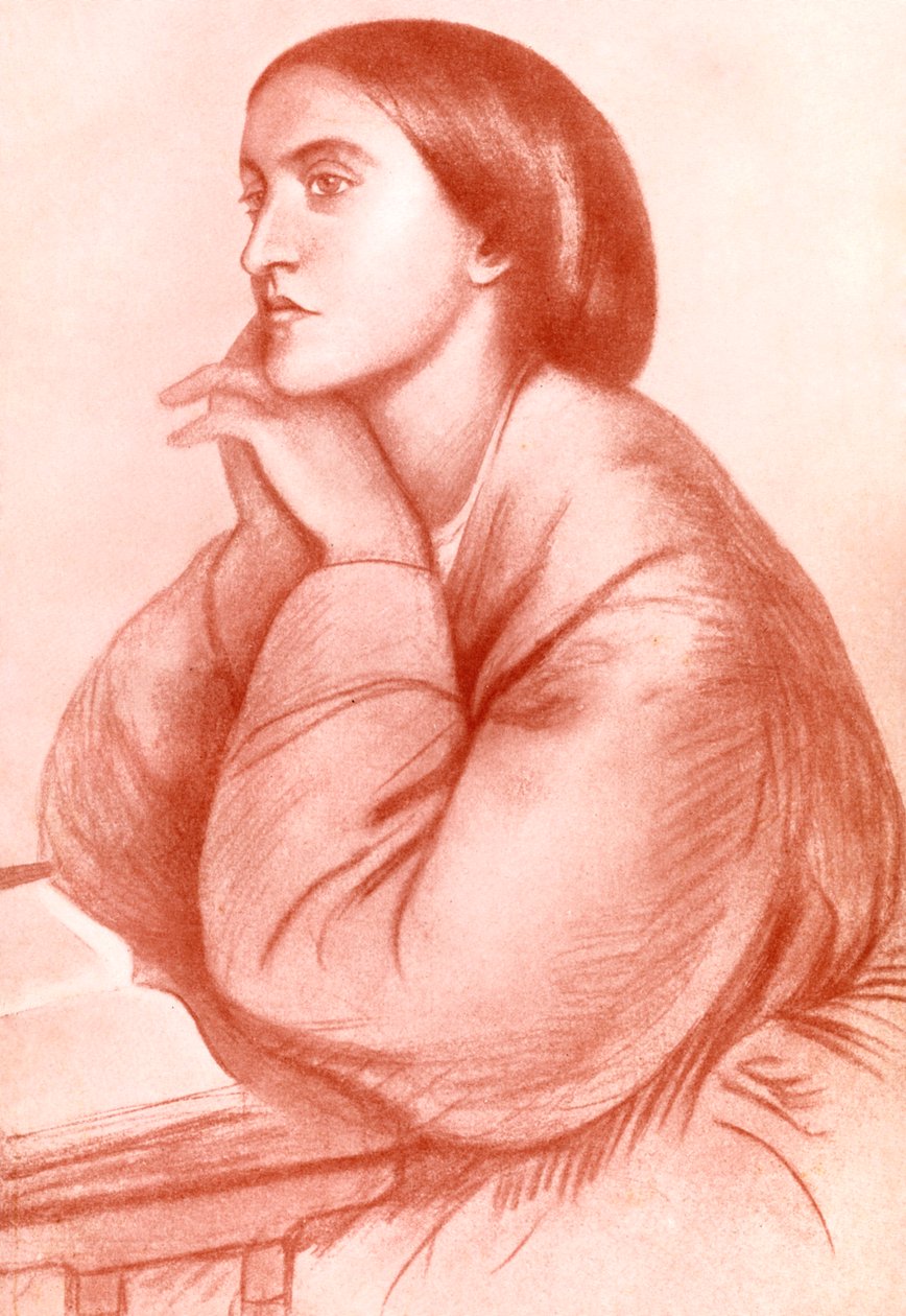 Christina Georgina Rossetti, englische Dichterin von WA Mansell