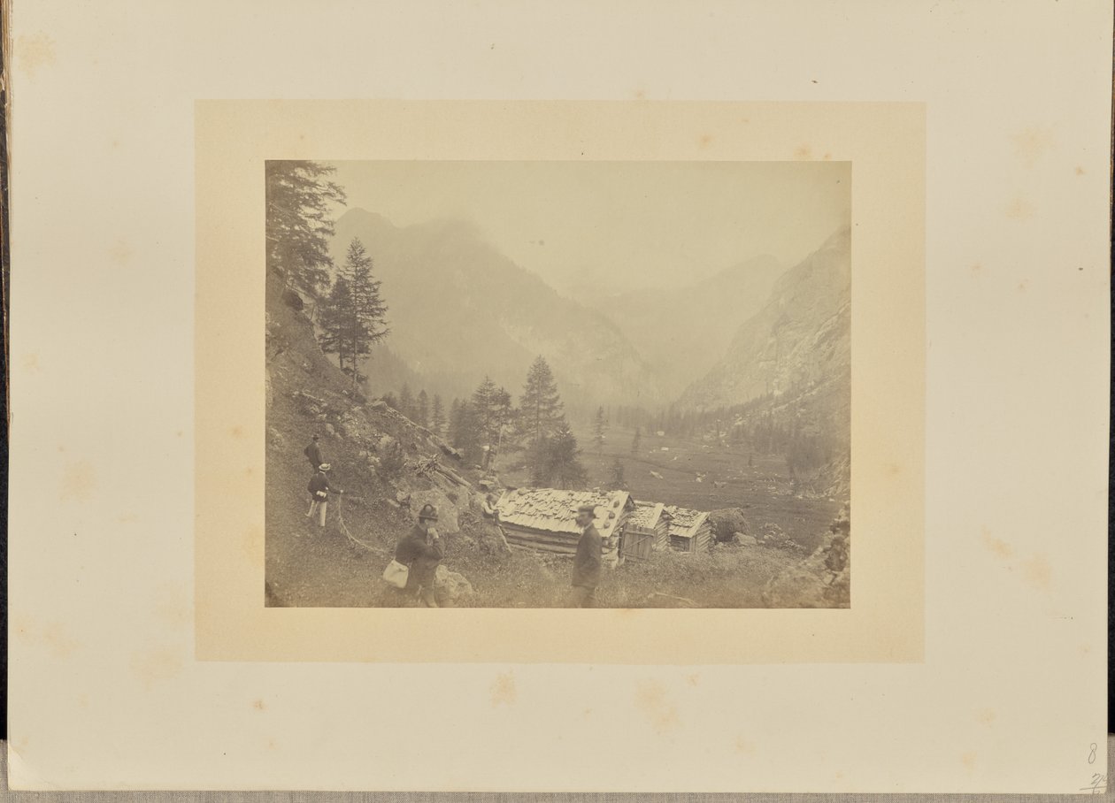Am Col de Fedaia, Venetien von W.D. Howard and F.H. Lloyd