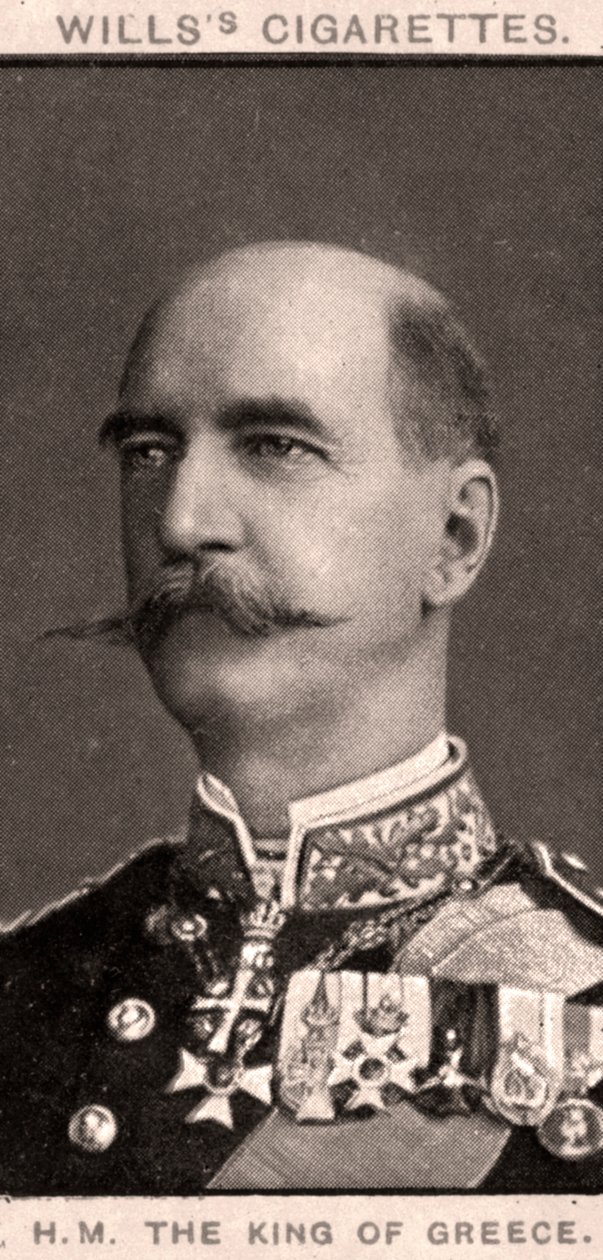 König von Griechenland, 1908 von WD and HO Wills