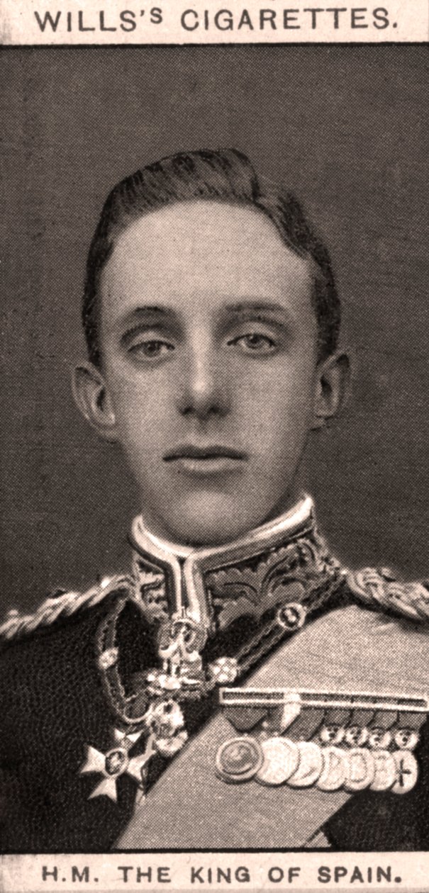 Seine Majestät der König von Spanien von WD and HO Wills