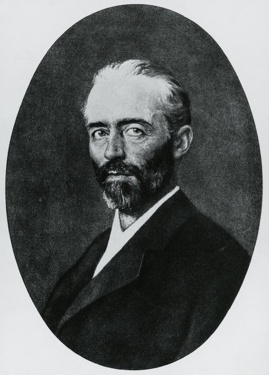 Porträt von Emil Theodor Kocher (1841-1917), Schweizer Arzt, Nobelpreis für Medizin 1909 von John Ward Dunsmore