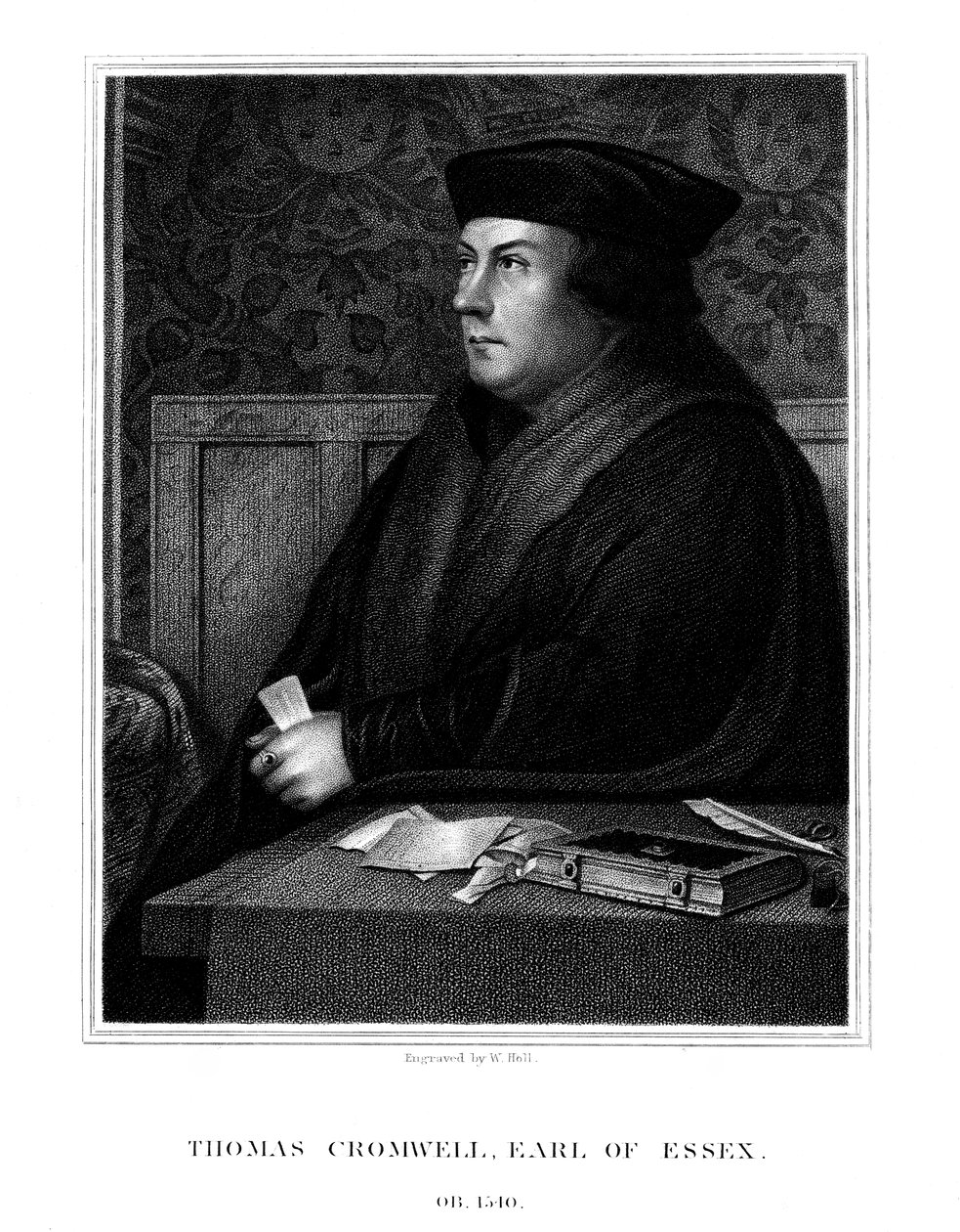 Thomas Cromwell, 1. Earl of Essex, englischer Staatsmann, 1823 von W. Holl