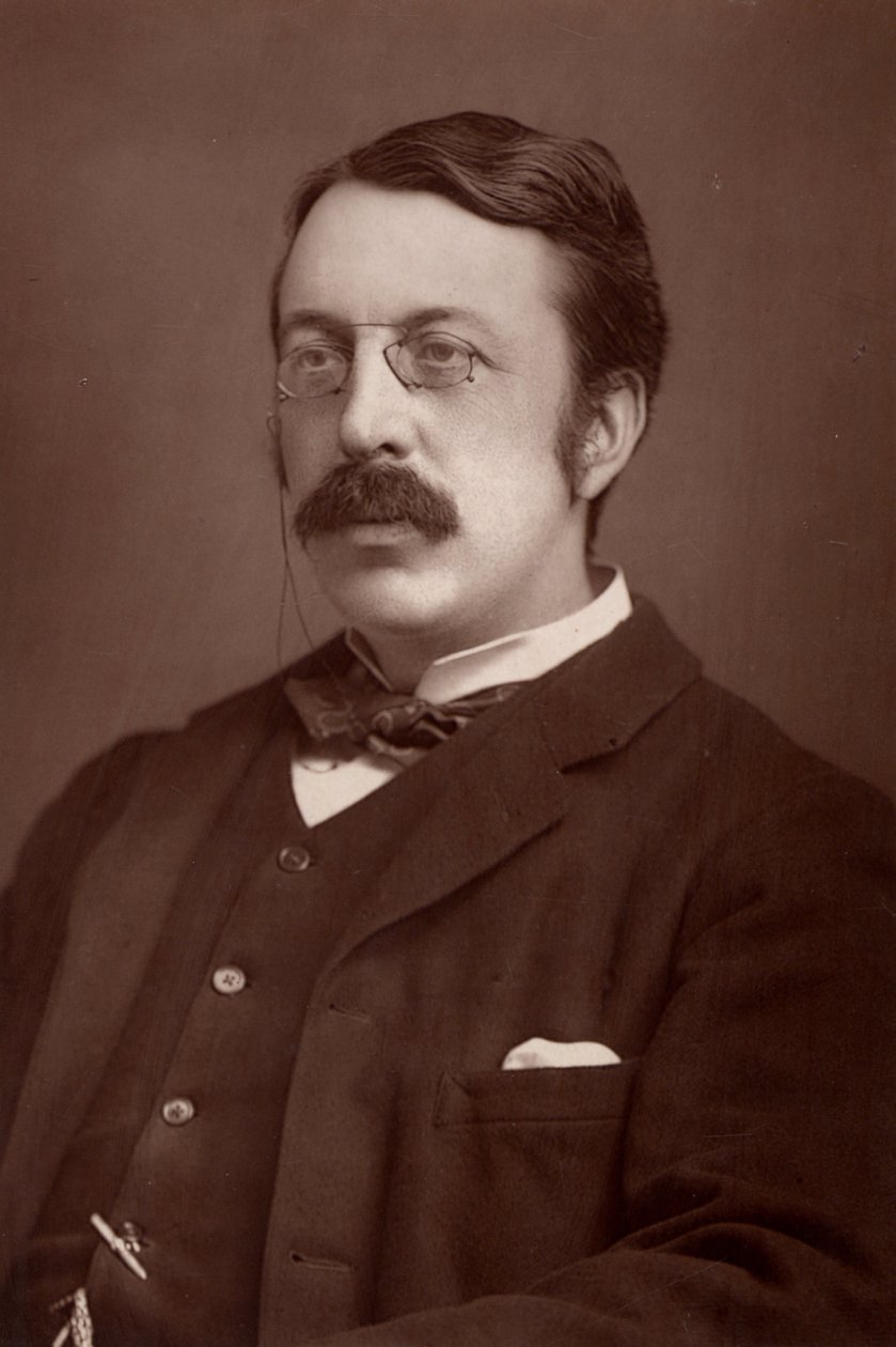 Charles Villiers Stanford (1852-1924) irischer Komponist und Musikpädagoge von W. and D. (after) Downey