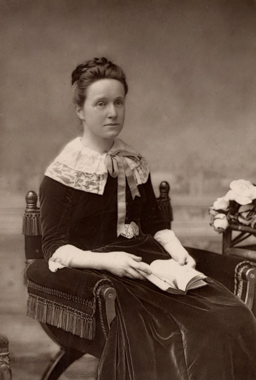Millicent Fawcett (geborene Garrett - 1947-1929) englische Feministin, 50 Jahre lang Anführerin der Bewegung für das Frauenwahlrecht. Schwester der Pionierärztin Elizabeth Garrett Anderson; Ehefrau von Henry Fawcett, dem blinden radikalen Politiker von W. and D. (after) Downey