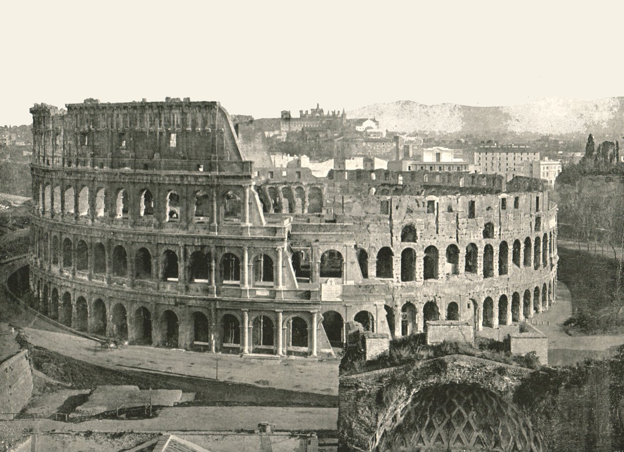 Das Kolosseum, Rom, Italien, 1895 von W and S Ltd
