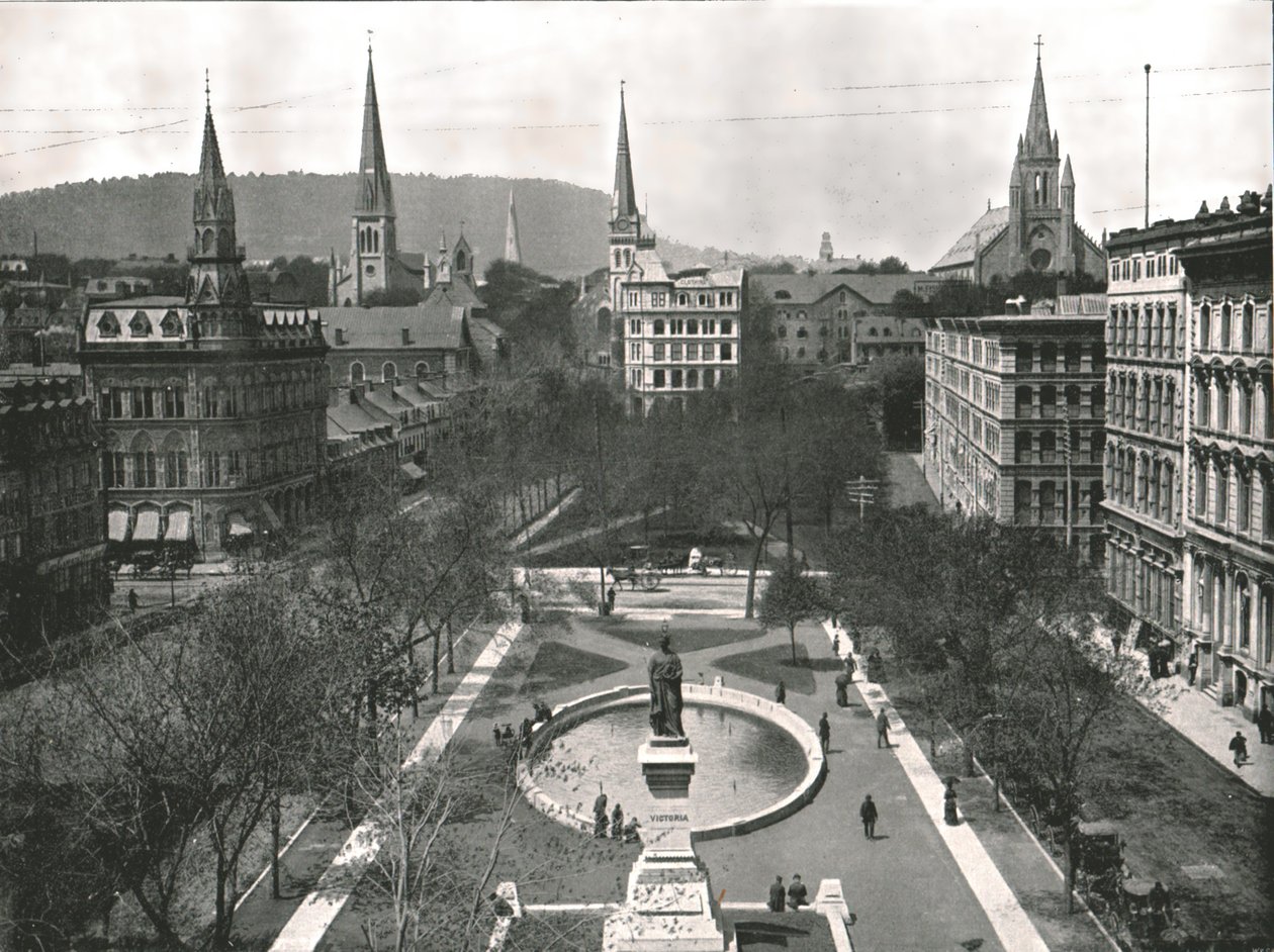Victoria Square, Montreal, Kanada von W and S Ltd