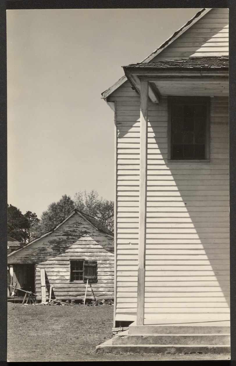 Detail der Kirche der Schwarzen, South Carolina von Walker Evans