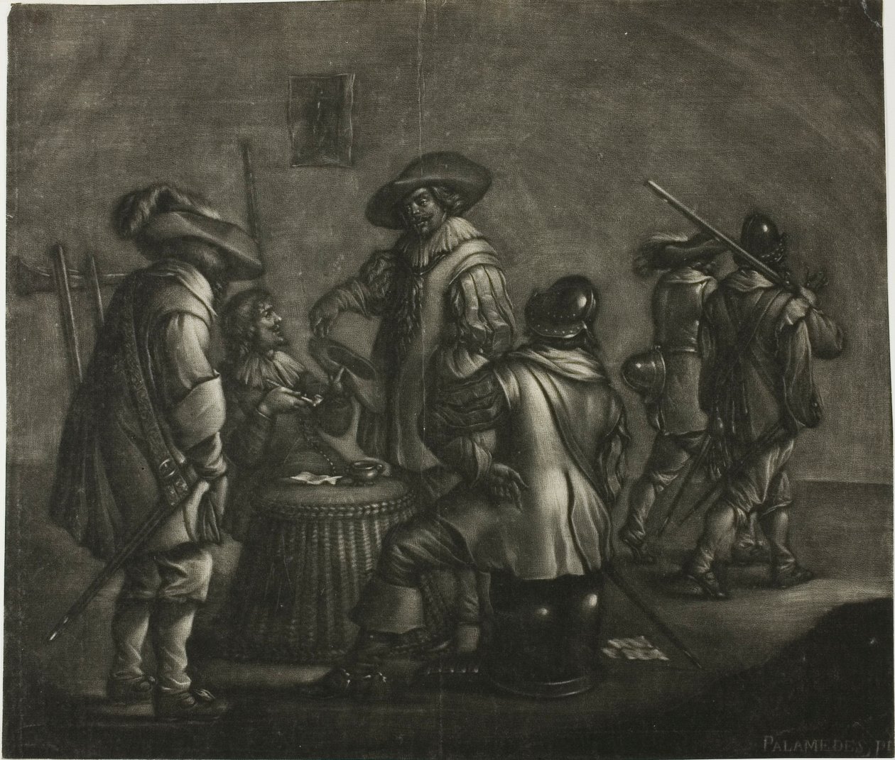 Gruppe von sechs Soldaten von Wallerand Vaillant