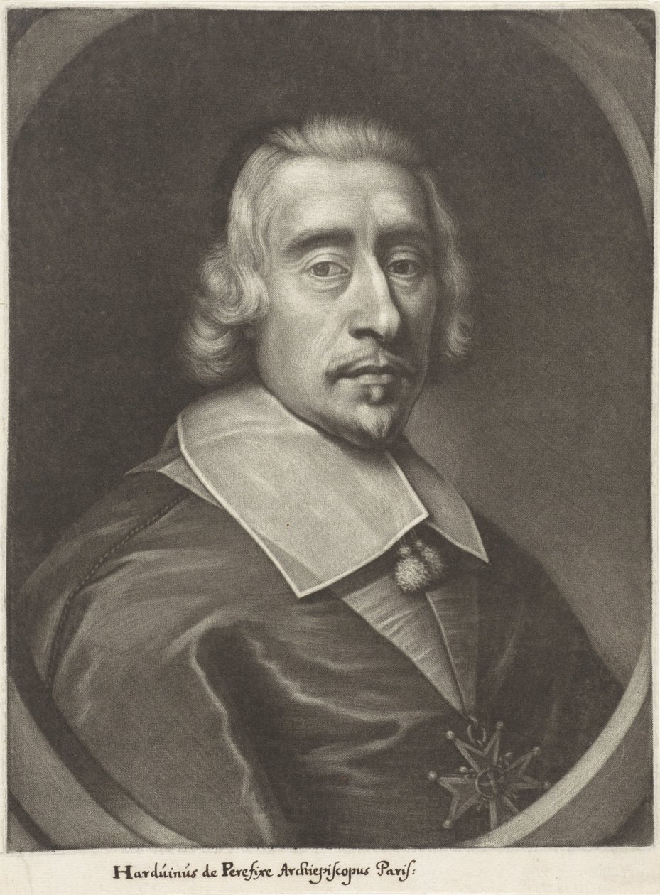Porträt von Hardouin de Péréfixe de Beaumont von Wallerant Vaillant