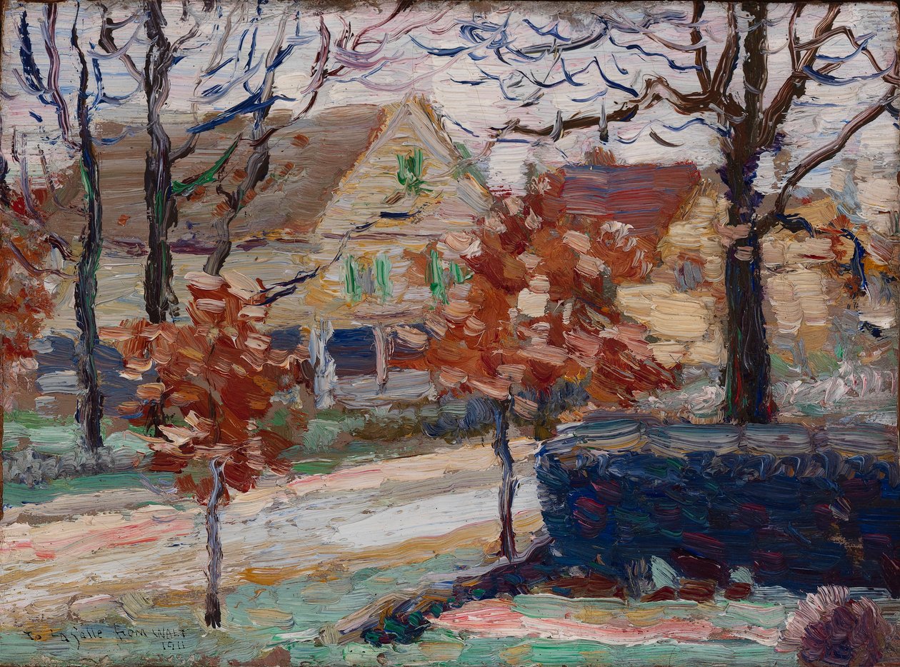 Blick auf die Melrose Street von der Spiers