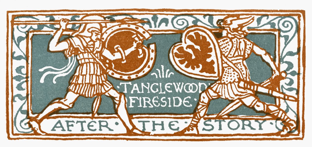 Tanglewood am Kamin von Walter Crane