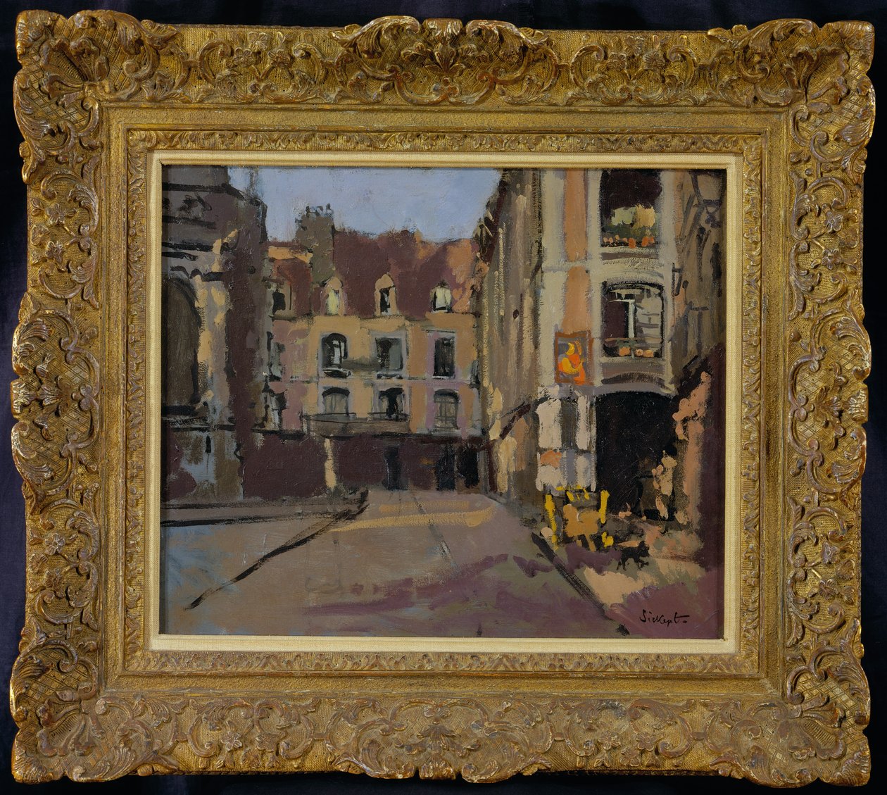 Ecke der Rue Sainte Catherine, Dieppe von Walter Richard Sickert