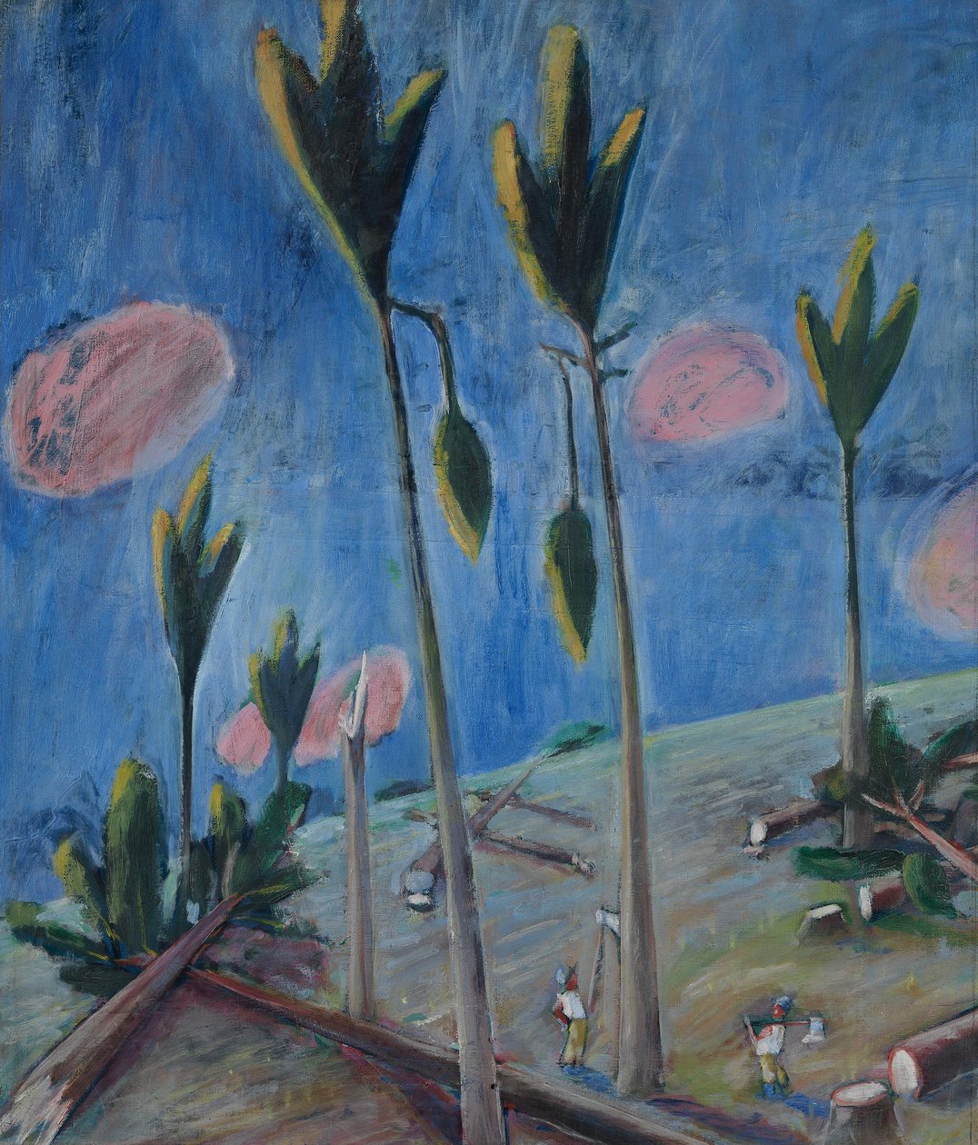 Sterbender Wald I von Walter Gramatte