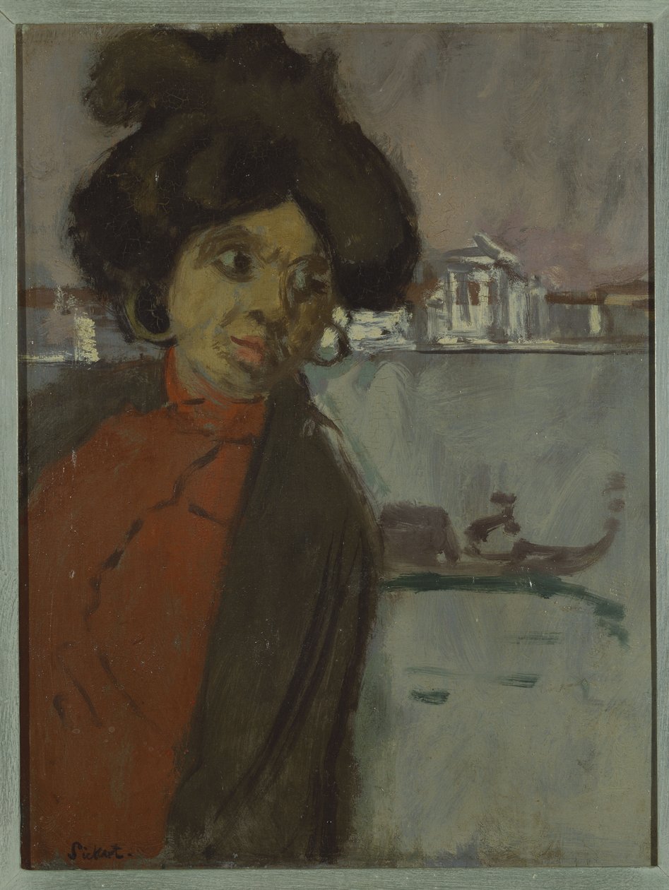 Inez auf den Zattere von Walter Richard Sickert