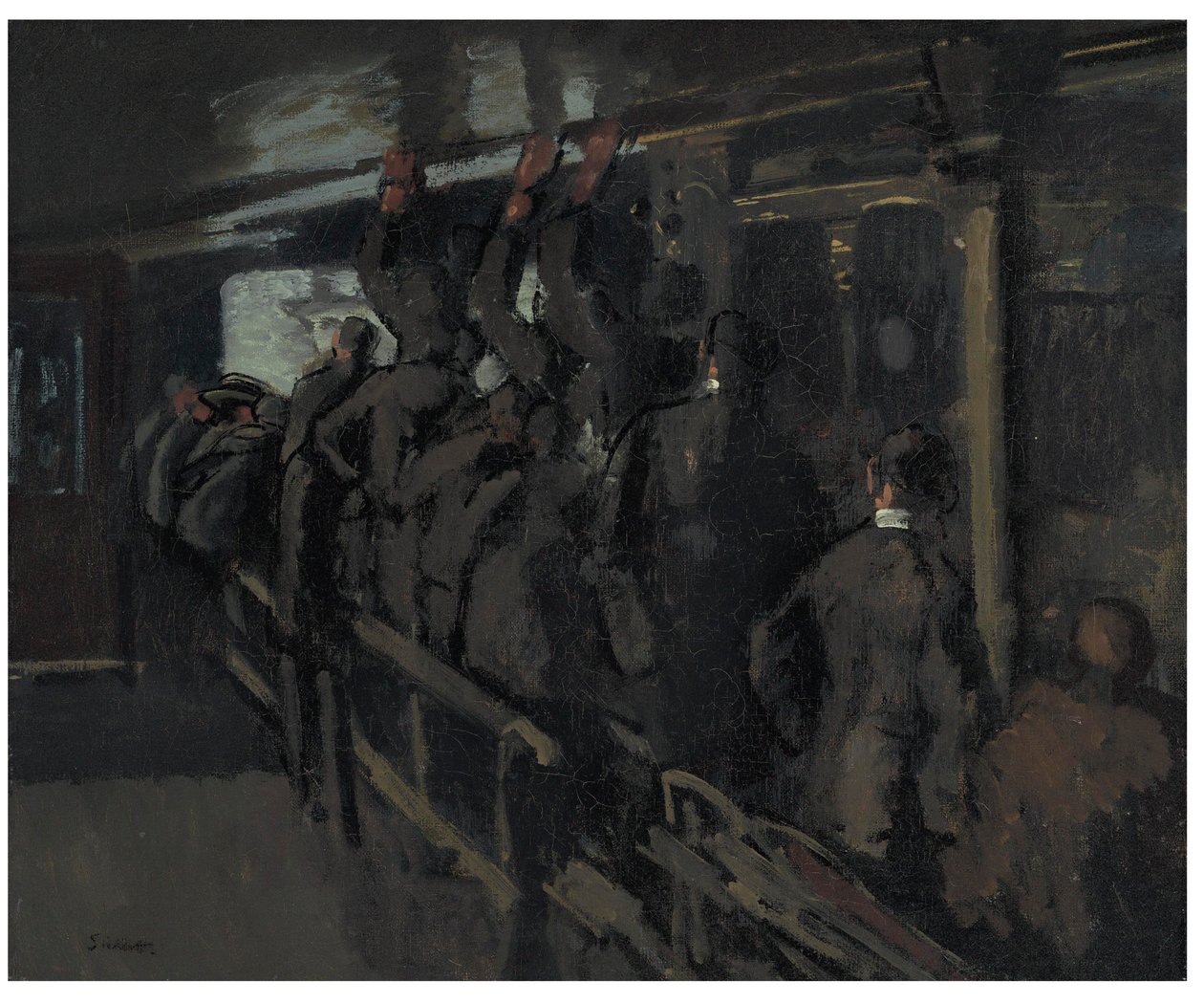 Die Galerie im Alten Mogul von Walter Richard Sickert