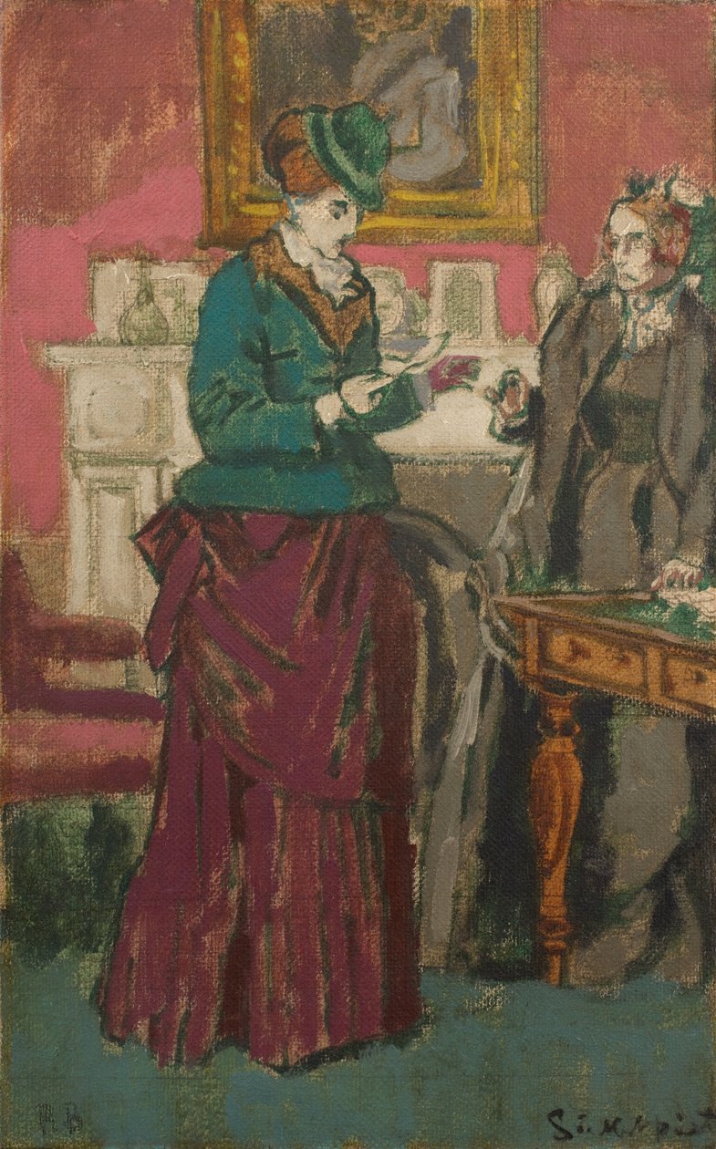 Der Vorschlag [Nach Robert Barnes], ca. 1931-32 von Walter Richard Sickert