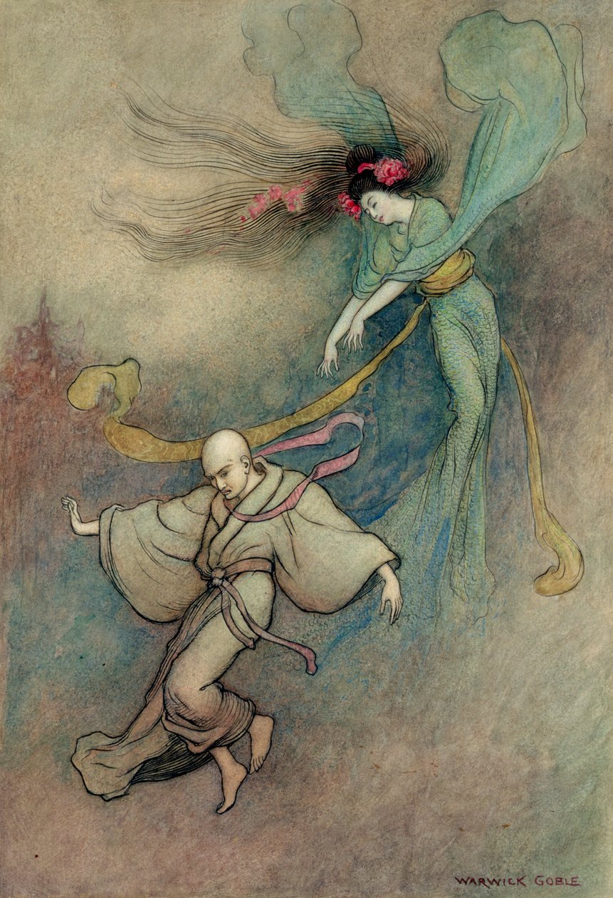 Die Glocke von Dojoji von Warwick Goble