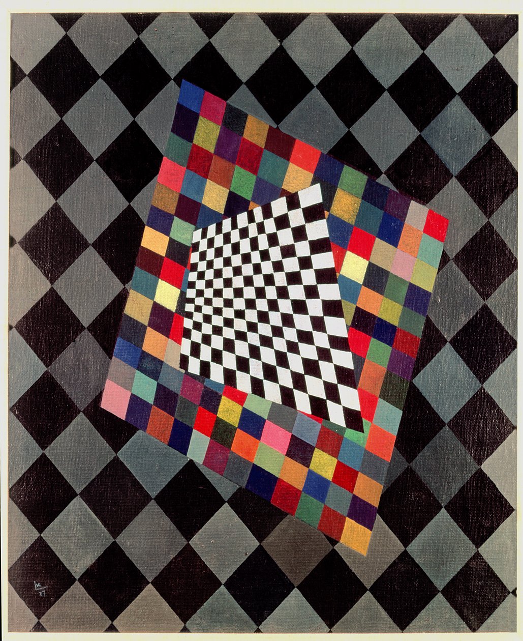 Quadrat, 1927 von Wassily Kandinsky