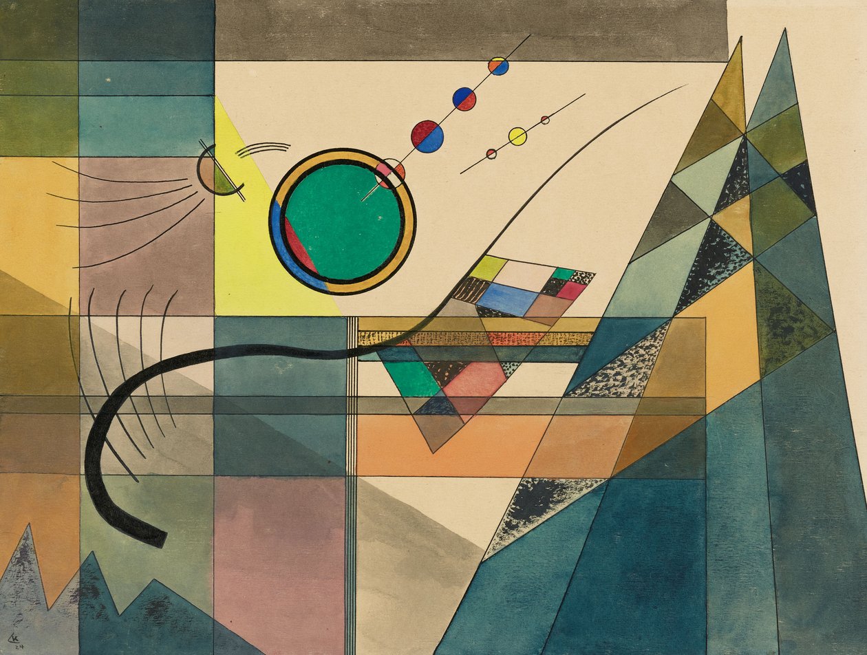 Grün von Wassily Kandinsky