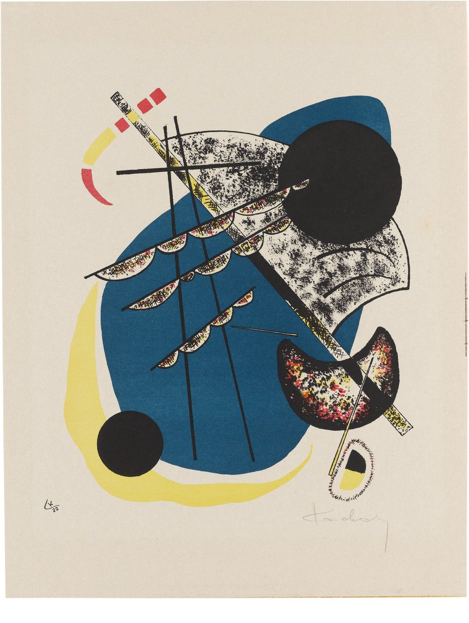 Kleine Welten II von Wassily Kandinsky